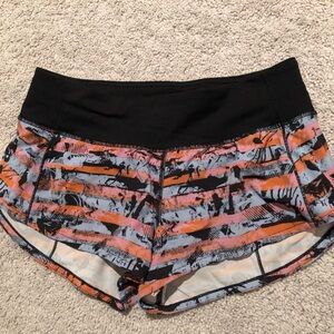 Size 4 Lululemon running shorts